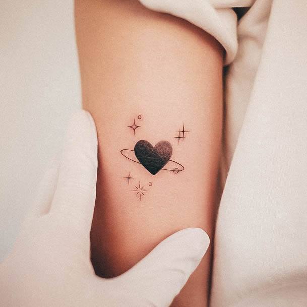 Space Womens Tattoo Ideas