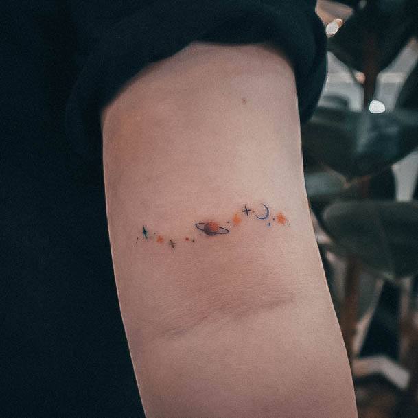 Space Womens Tattoos