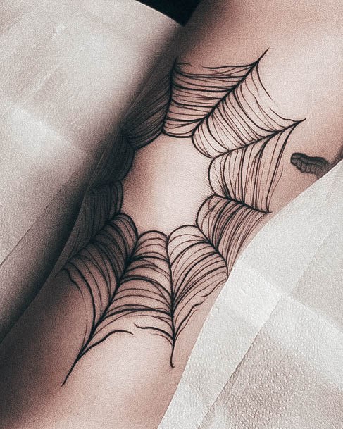 Spider Female Tattoo Designs