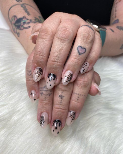 Spider Womens Nail Designs