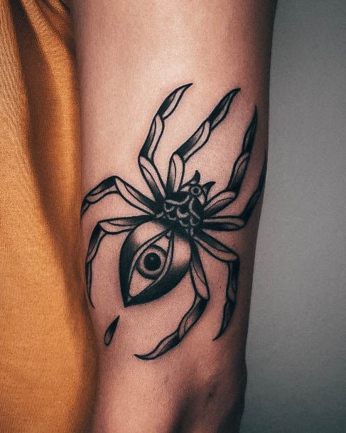 Spider Womens Tattoo Designs