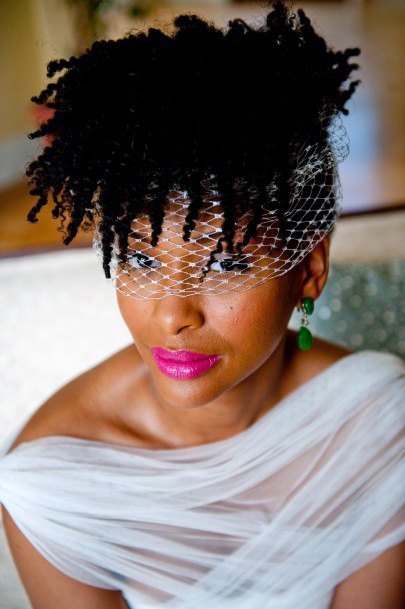 Spiked Wedding Hairstyles For Black Women