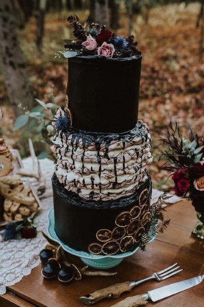 Spine Chilling Halloween Wedding Cake