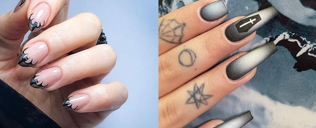 Top 100 Best Spooky Nails For Women – Ghostly Fingernail Design Ideas