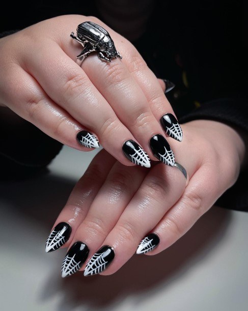 Spooky Womens Nails