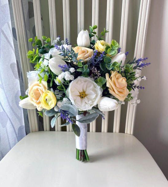 Spring Wedding Flowers Bunch