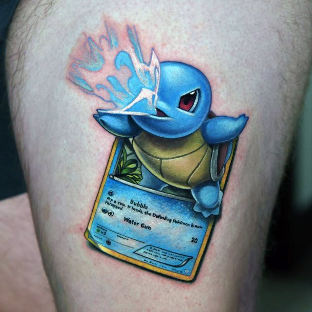 Squirtle Looks For Tattoos