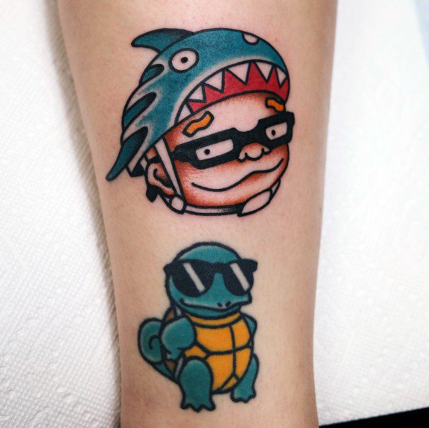 Squirtle Tattoo Design Ideas For Girls