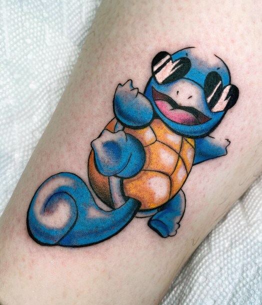 Squirtle Tattoo Design Inspiration For Women