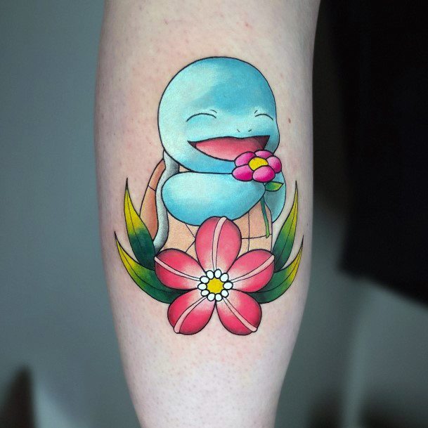 Squirtle Tattoos For Girls