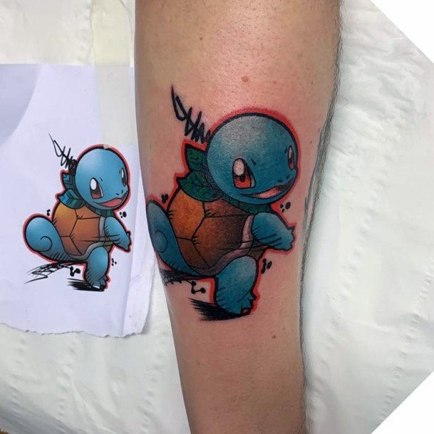 Squirtle Womens Tattoos