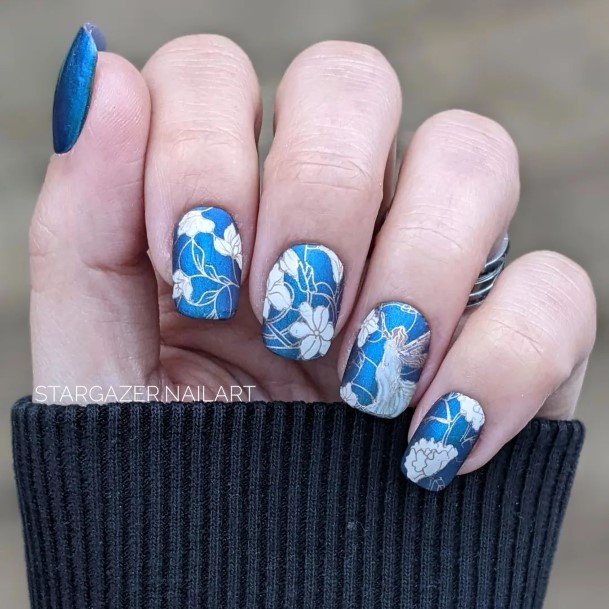 Stained Glass Nail Design Inspiration For Women