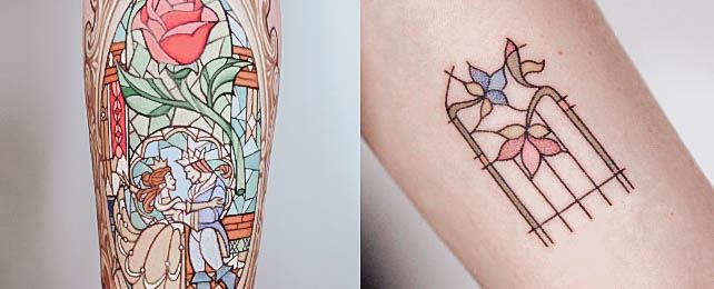 101 Best Stained Glass Tattoo Ideas You Have To See To Believe  Outsons