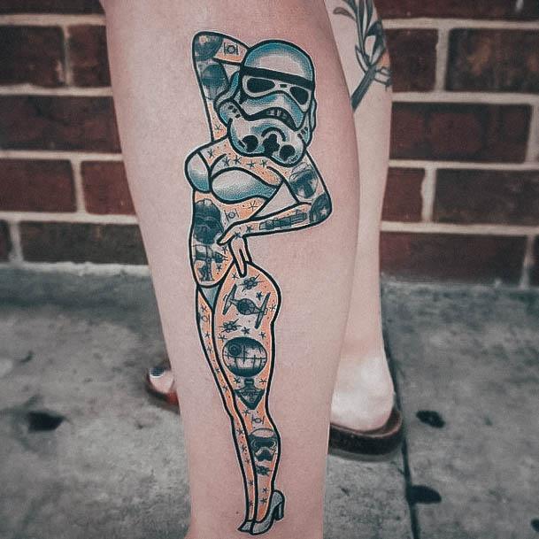 Star Wars Girls Tattoo Ideas