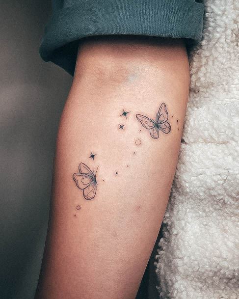 Star Womens Tattoo Designs