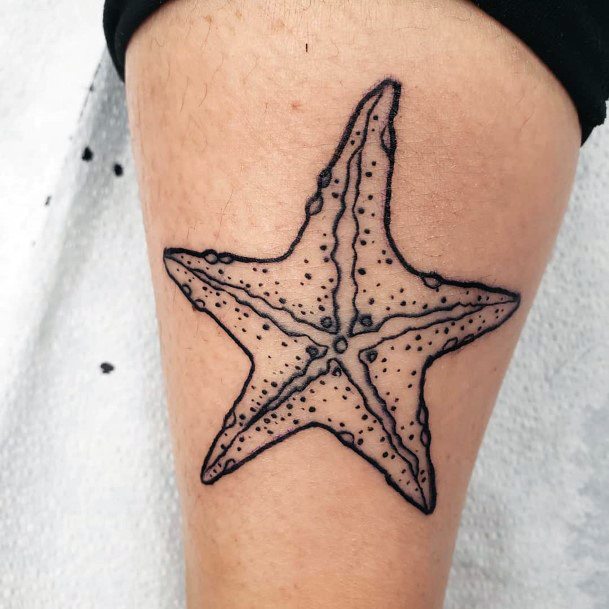 Starfish Female Tattoo Designs