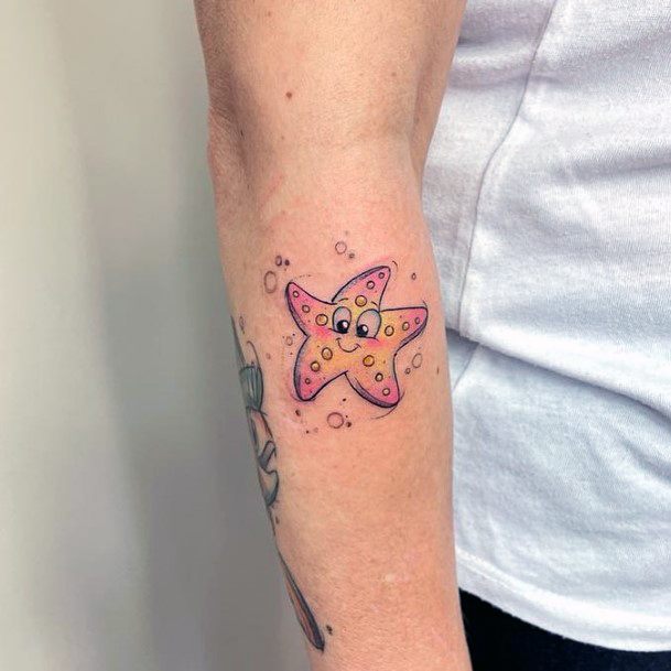 Starfish Tattoos For Girls