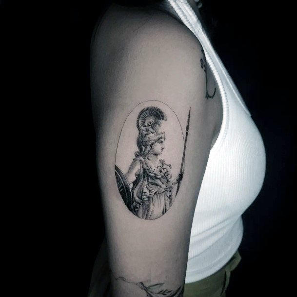 Statue Tattoo Feminine Designs