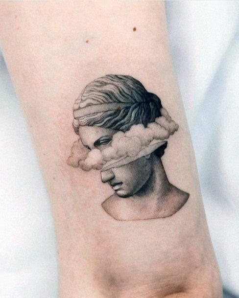 Statue Womens Tattoo Designs