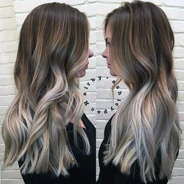 Stellar Body Art Hairstyles For Girls Brown Ombre