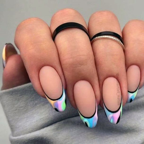 Stellar Body Art Nail For Girls Bright Summer