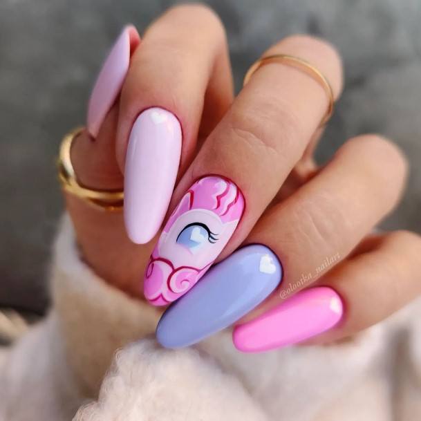 Stellar Body Art Nail For Girls Bright