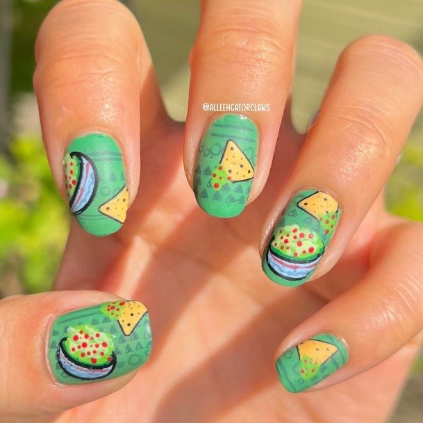 Stellar Body Art Nail For Girls Cinco De Mayo