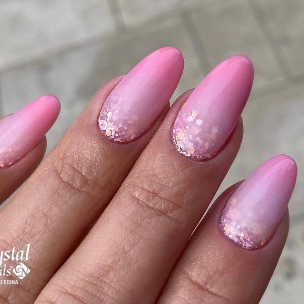 Stellar Body Art Nail For Girls Glitter Ombre