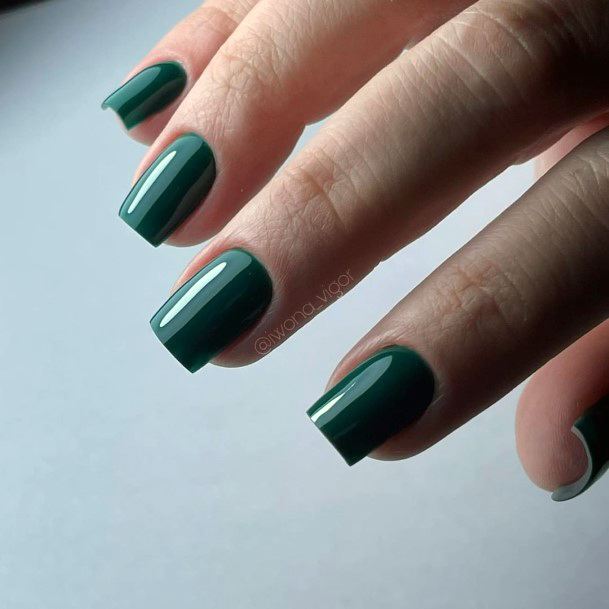 Stellar Body Art Nail For Girls Hunter Green