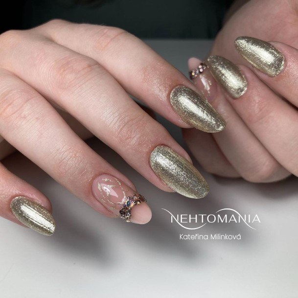 Stellar Body Art Nail For Girls New Years