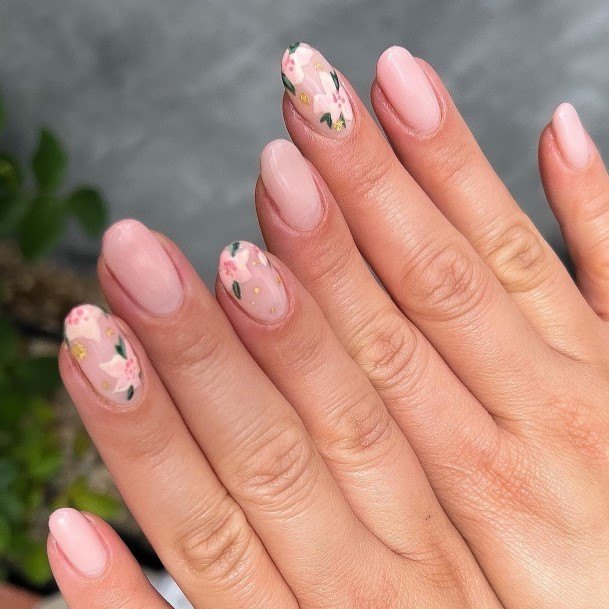 Stellar Body Art Nail For Girls Pale Pink