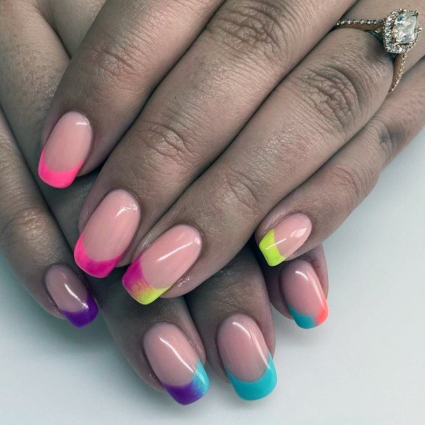 Top 100 Best Short Summer Nails For Women - Popular Fingernail Ideas