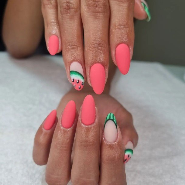 Stellar Body Art Nail For Girls Watermelon