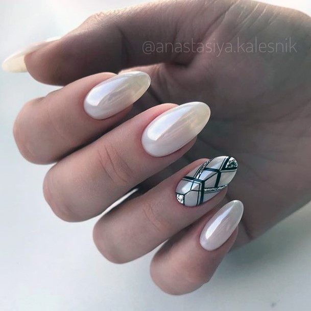 Stellar Body Art Nail For Girls White Dress