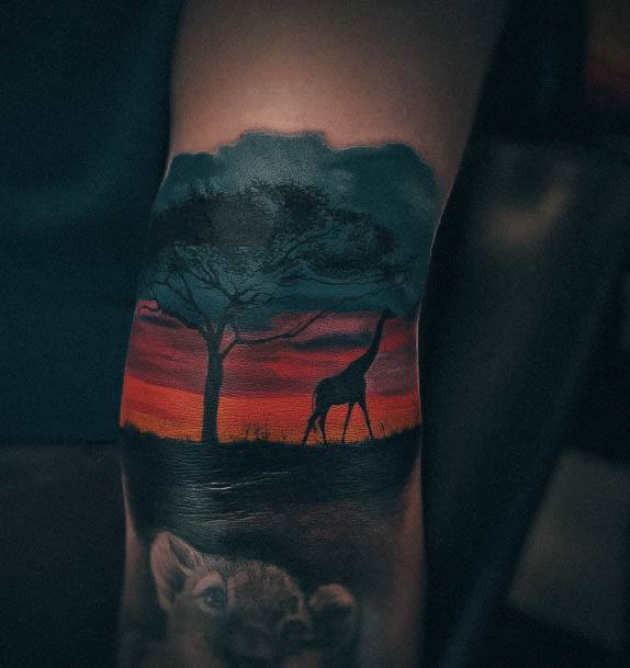 Stellar Body Art Tattoo For Girls Africa