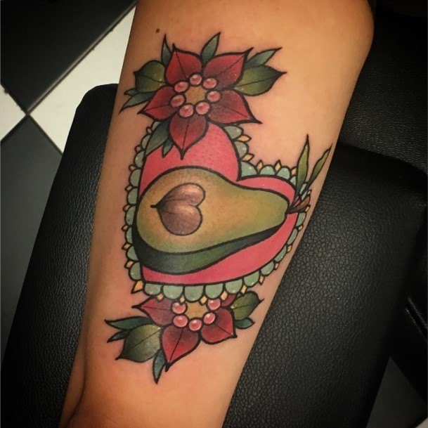 Stellar Body Art Tattoo For Girls Avocado