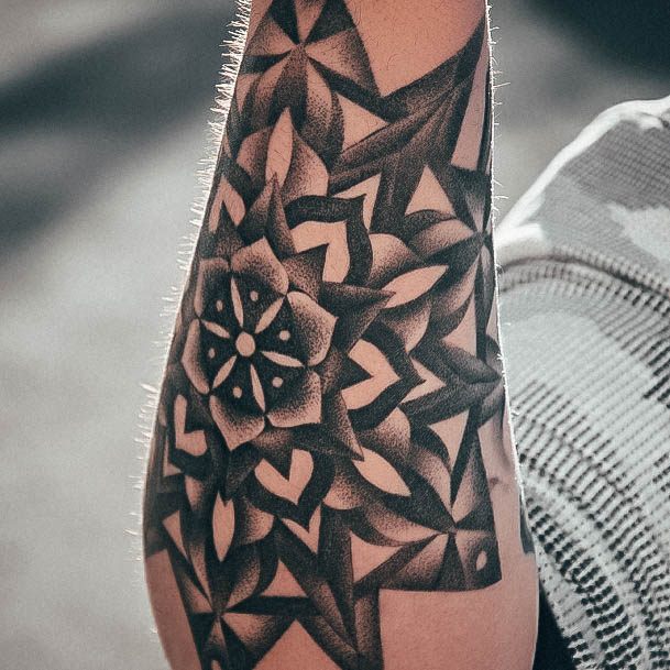 Stellar Body Art Tattoo For Girls Badass