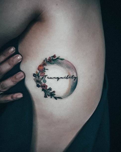 Stellar Body Art Tattoo For Girls Bubble