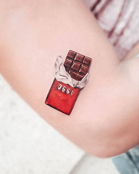 Stellar Body Art Tattoo For Girls Chocolate