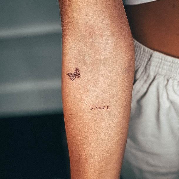 Stellar Body Art Tattoo For Girls Cute Simple