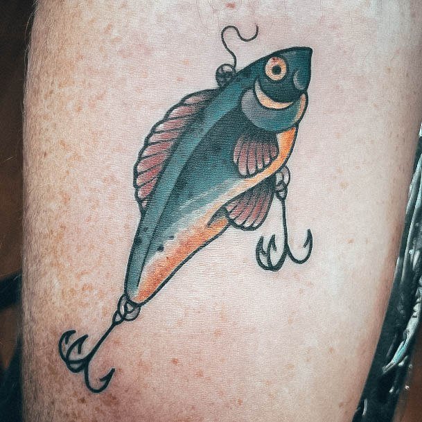 Stellar Body Art Tattoo For Girls Fishing