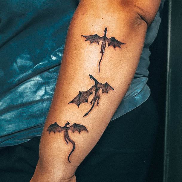 Stellar Body Art Tattoo For Girls Game Of Thrones