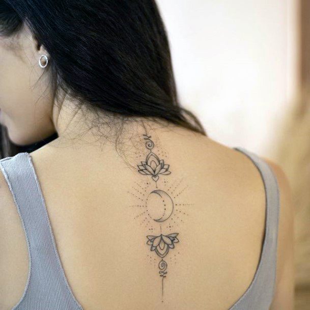 Stellar Body Art Tattoo For Girls Great