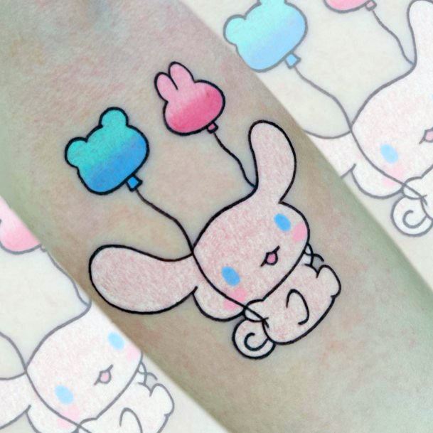 Stellar Body Art Tattoo For Girls Hello Kitty