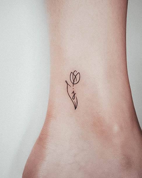 Stellar Body Art Tattoo For Girls Initials