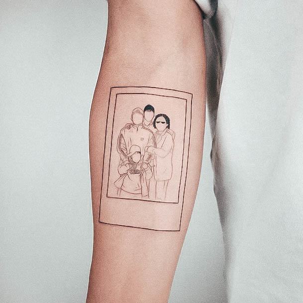 Stellar Body Art Tattoo For Girls Memorial