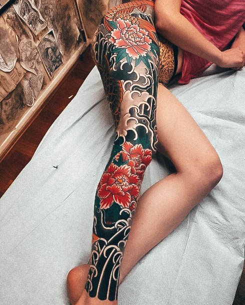 Stellar Body Art Tattoo For Girls Old School