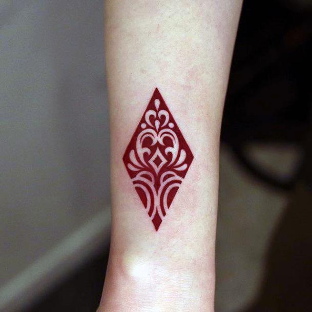 Stellar Body Art Tattoo For Girls Ornamental