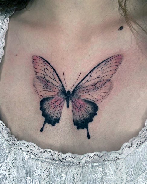 Stellar Body Art Tattoo For Girls Pink