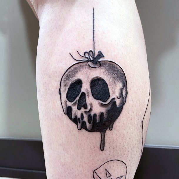 Stellar Body Art Tattoo For Girls Poison Apple